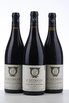 CHINON CLOS DE LA DIOTERIE 2003 - Charles Joguet - 3 Bottles