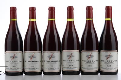 RICHEBOURG 1991 - Jean Grivot - 6 Bottles