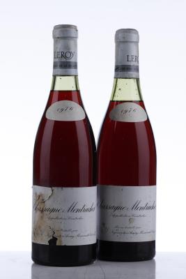 CHASSAGNE MONTRACHET 1976 - Leroy Negociant - 2 Bottles