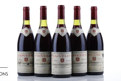 GEVREY CHAMBERTIN LES CAZETIERS 1993 - Faiveley - 6 Bottles