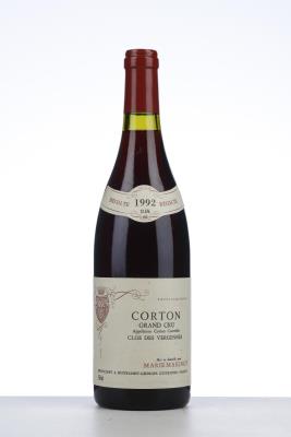 CORTON CLOS DES VERGENNES 1992 - Marie Maignot - 1 Bottle