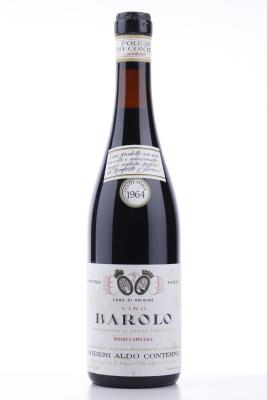 BAROLO MONFORTE E PERNO RISERVA SPECIALE 1964 - Aldo Conterno  - 1 Bottle