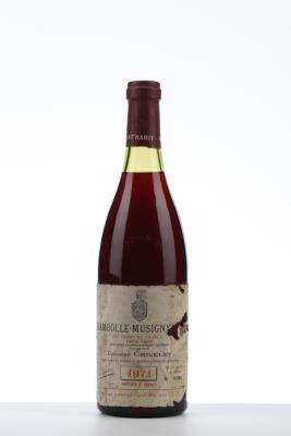 CHAMBOLLE MUSIGNY LES VIGNES DU CHATEAU VIEILLES VIGNES 1971 - Grivelet - 1 Bottle