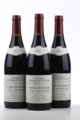 VOSNE ROMANEE LES SUCHOTS 2012 - Confuron Cotetidot - 3 Bottles