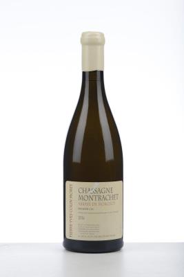 CHASSAGNE MONTRACHET BLANC ABBAYE DE MORGEOT 2016 - Pierre Yves Colin Morey - 1 Bottle