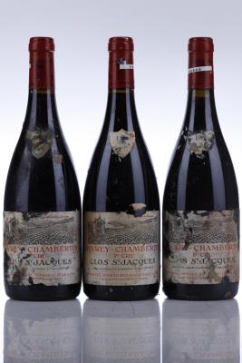 GEVREY CHAMBERTIN CLOS ST JACQUES 1999 - Armand Rousseau - 3 Bottles