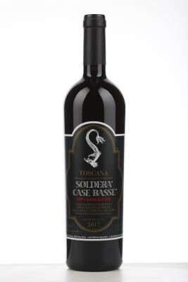 100% SANGIOVESE CASE BASSE 2017 - Soldera - 1 Bottle