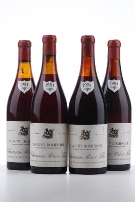SAVIGNY LES BEAUNE LA DOMINODE 1981 - Chanson - Mb - 4 Bottles