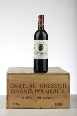 GRESSIER GRAND POUJEAUX 1996 - Mc - 12 Bottles - Owc 12