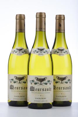 MEURSAULT 2022 - Coche Dury - 3 Bottles