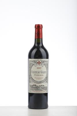 GAZIN 2007 - Mc - 1 Bottle