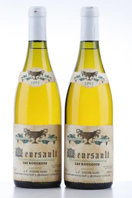 MEURSAULT LES ROUGEOTS 1995 - Coche Dury - 2 Bottles