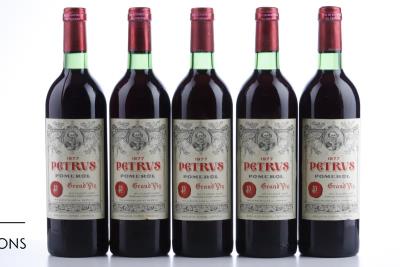 PETRUS 1977 - 9 Bottles