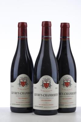GEVREY CHAMBERTIN EN CHAMPS 2011 - Geantet Pansiot - 3 Bottles