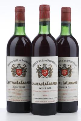 LA CABANNE 1974 - Mc - 3 Bottles