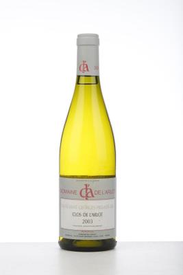NUITS ST GEORGES BLANC CLOS DE L’ARLOT 2003 - Domaine de l'Arlot - 1 Bottle