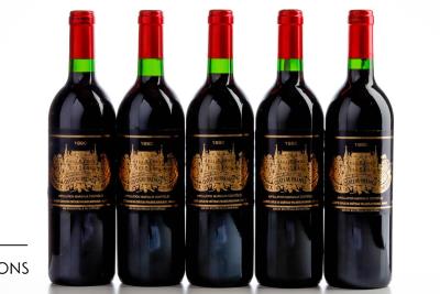 PALMER 1990 - 5 Bottles