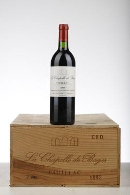 LA CHAPELLE DE BAGES 1992 - Mc - 12 Bottles - Owc 12