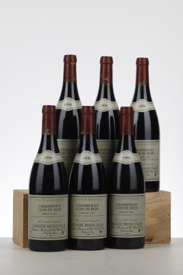 CHAMBERTIN CLOS DE BEZE 1996 - Bruno Clair - 6 Bottles