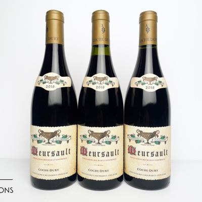 MEURSAULT ROUGE 2018 - Coche Dury - 3 Bottles