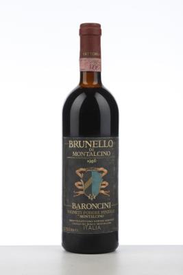 BRUNELLO DI MONTALCINO VIGNETI PODERE PINZALE 1986 - Baroncini - 1 Bottle