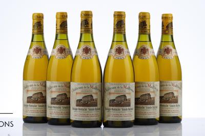 CHASSAGNE MONTRACHET BLANC GRANDES RUCHOTTES 1995 - Chateau de la Maltroye - 6 Bottles