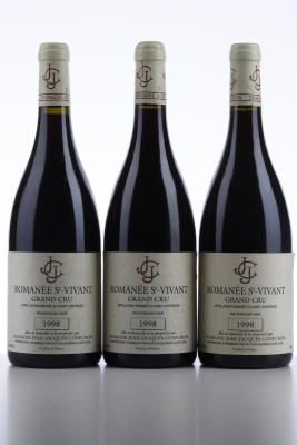 ROMANEE ST VIVANT 1998 - JJ Confuron - 3 Bottles