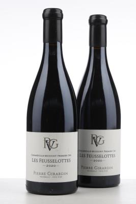 CHAMBOLLE MUSIGNY LES FEUSSELOTTES 2020 - Pierre Girardin - 2 Bottles