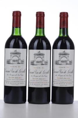 LEOVILLE LAS CASES 1986 - Mc - 3 Bottles