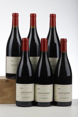SAINT JOSEPH 3*2014 + 3*2015  - Alain Graillot - 6 Bottles