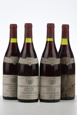 CHAMBERTIN CLOS DE BEZE 1990 - Drouhin Laroze - 4 Bottles