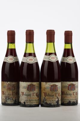 VOLNAY 1ER CRU 1985 - Francois Roblet Monnot - 4 Bottles