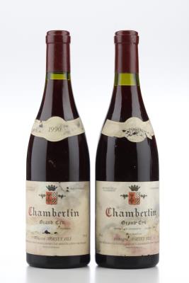 CHAMBERTIN 1990 - Mortet - 2 Bottles