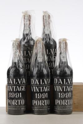DALVA VINTAGE PORT 1991 - Da Silva - 5 Bottles