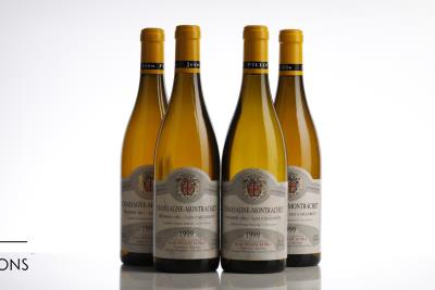 CHASSAGNE MONTRACHET BLANC LES CAILLERETS 1999 - Jean Pillot - 4 Bottles