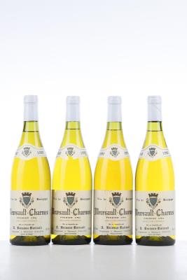 MEURSAULT CHARMES 1990 - A. Buisson Battault - 4 Bottles