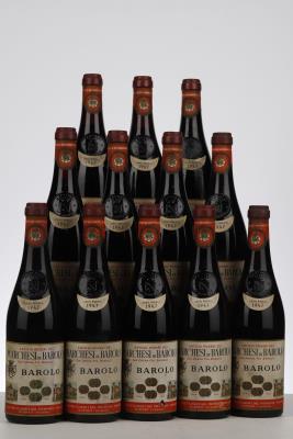 BAROLO GRAN RISERVA 1947 - Marchesi di Barolo - 12 Bottles