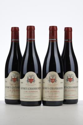 GEVREY CHAMBERTIN LE POISSENOT 2005 - Geantet Pansiot - 4 Bottles