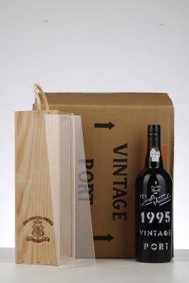 REAL VINICOLA VINTAGE PORT 1995 - Real Vinicola - 6 Bottles - Owc 1