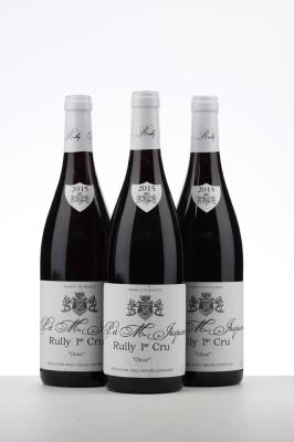 RULLY ROUGE CLOUX 2015 - Jacqueson - 3 Bottles