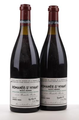 ROMANEE ST VIVANT 1995 - Domaine de la Romanee Conti - 2 Bottles
