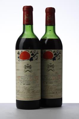 MOUTON ROTHSCHILD 1969 - 2 Bottles