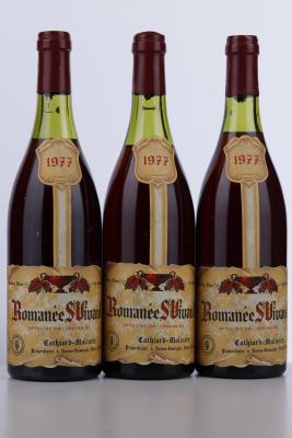 ROMANEE ST VIVANT 1977 - Cathiard Molinier - 3 Bottles