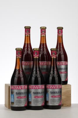 BAROLO VIGNA GALLARETTO 1974 - Fontanafredda - 6 Bottles