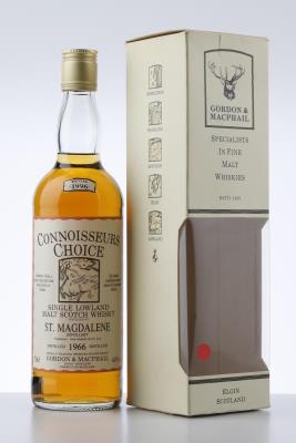 1966 ST MAGDALENE - Gordon & MacPhail - Bottled in 1996 - Connoisseurs Choice - 1 Bottle - Oc 1