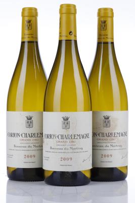 CORTON CHARLEMAGNE 2009 - Bonneau du Martray - 3 Bottles