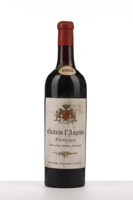 ANGELUS - POMEROL 1953 - Ratouin MB - 1 Bottle