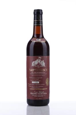 BARBARESCO RISERVA SPECIALE ASILI 1967 - Bruno Giacosa  - 1 Bottle