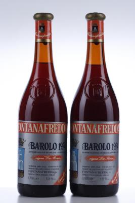BAROLO LA ROSA 1974 - Fontanafredda - 2 Bottles