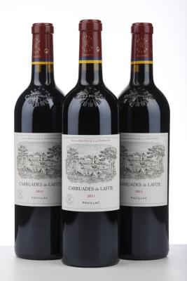 CARRUADES DE LAFITE ROTHSCHILD 2011 - Mc - 3 Bottles